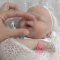 MAYA * Silicone baby with articulated fabric body