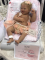 MYA * Bebé de Silicona con Cuerpo de Tela Articulado y Placa de Silicona