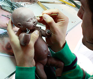 MYA Babies. Portraits, molding & pouring of hyperrealistic babies