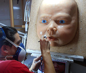 MYA Babies. Portraits, molding & pouring of hyperrealistic babies